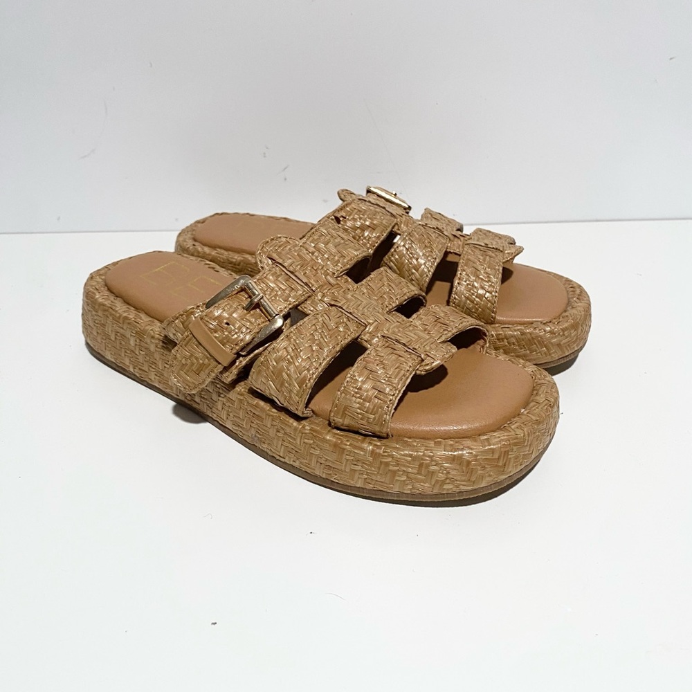 BEACH by Matisse Ciao Fisherman Sandal Women's Tan Slide‎ Sandals - Picture 4 of 8